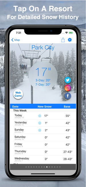 US Snow Map & Webcams(圖8)-速報App