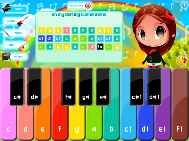 Kids Piano - music sheets(圖2)-速報App