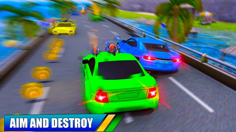 Car Shooting Game:Battle Crash screenshot-4