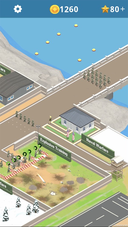 Idle Army Base screenshot-4
