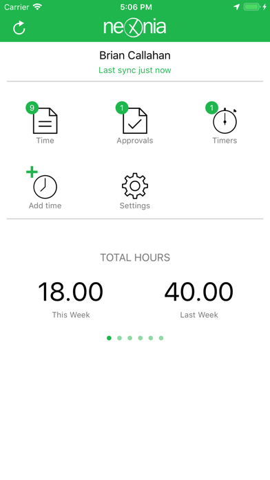 How to cancel & delete Nexonia Timesheets from iphone & ipad 1