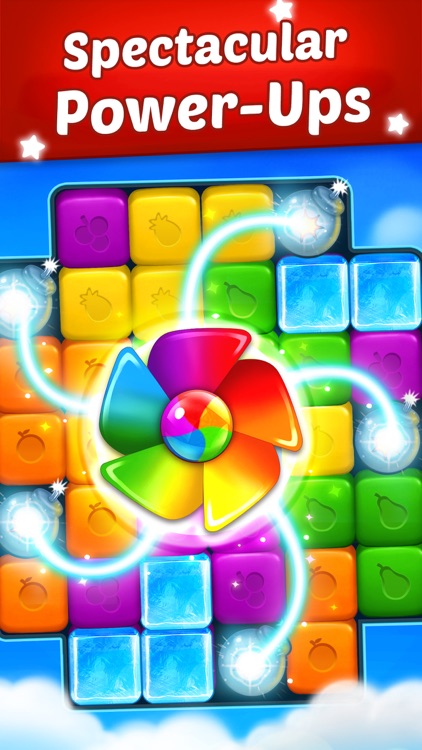 Fruit Cube Blast: Match 3 Game