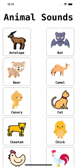 Game screenshot Catchy Animal Sounds apk