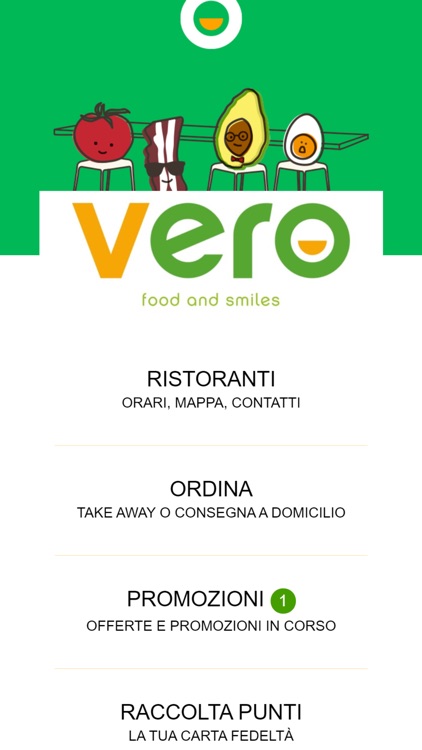 Vero Food - Ordina online