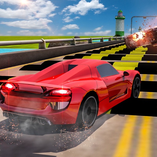 Speed Bumps Cars Crash Sim 3D iOS App