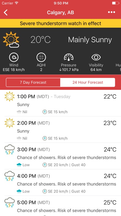 Météo - Canadian Weather