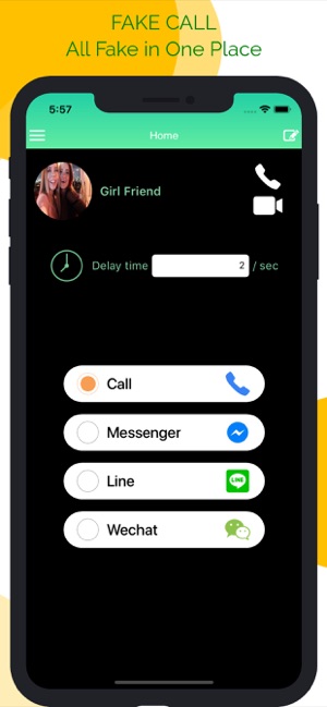 Fake Video Call : Girlfriend