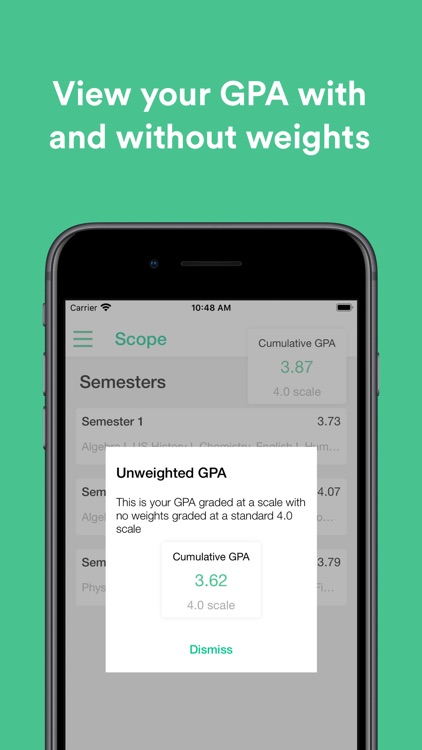 Scope: Custom GPA Calculator screenshot-3