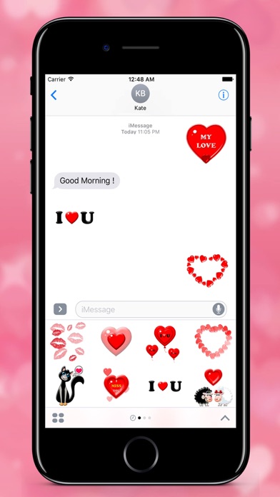 How to cancel & delete Fall In Love - Stickers from iphone & ipad 1