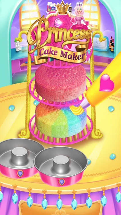 Rainbow Princess Cake Maker