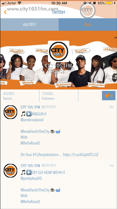 City1051FM screenshot 4