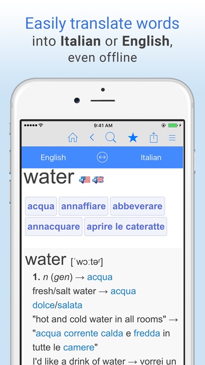 English+Italian Dictionary