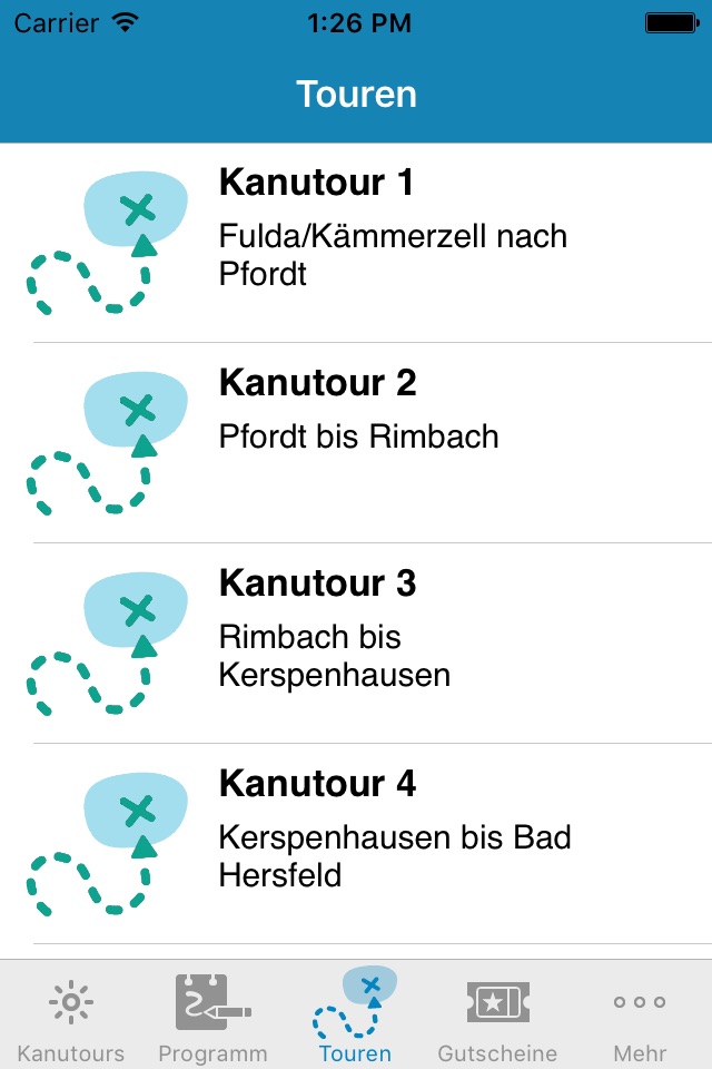 Kanutours Fulda screenshot 4