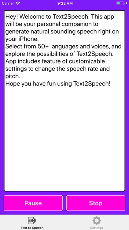 Text2Speech.
