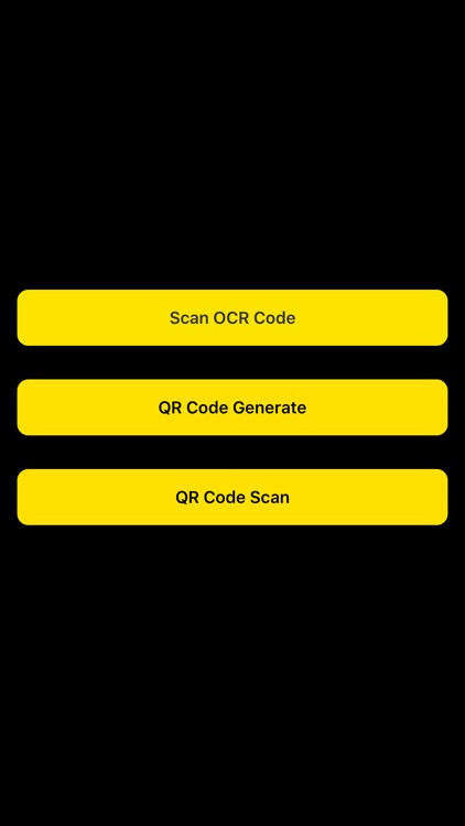 QR & OCR Code Reader