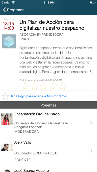 How to cancel & delete Congreso Abogacía from iphone & ipad 3