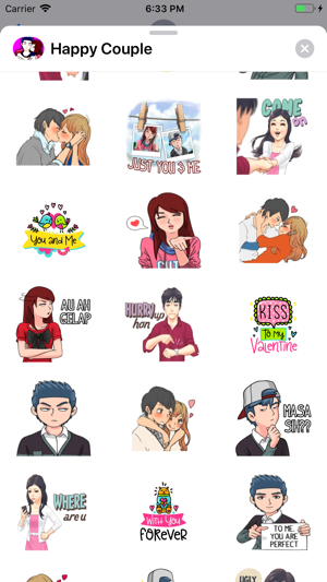 Happy Couple Sticker(圖7)-速報App