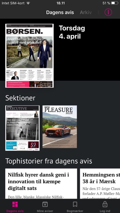 How to cancel & delete Børsen e-paper from iphone & ipad 1