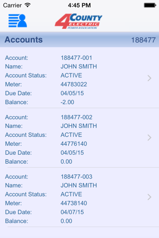 My Electric Account screenshot 2