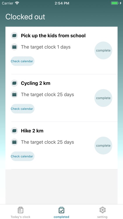 Healthy living e clock in screenshot-3