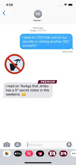 Game screenshot Official TexAgs Stickers mod apk