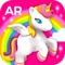 AR Unicorn is designed for a series of AR products made by Imagine Station®