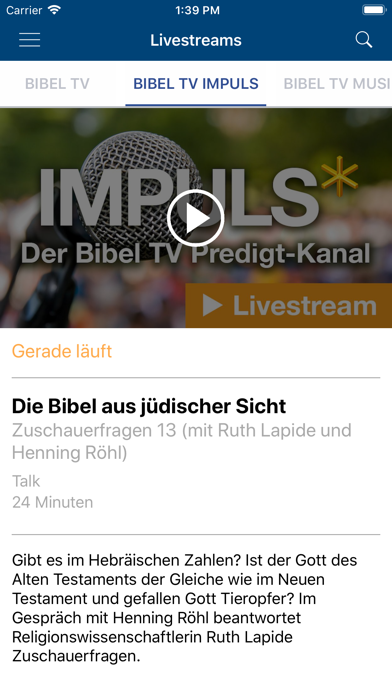 How to cancel & delete Bibel TV from iphone & ipad 2