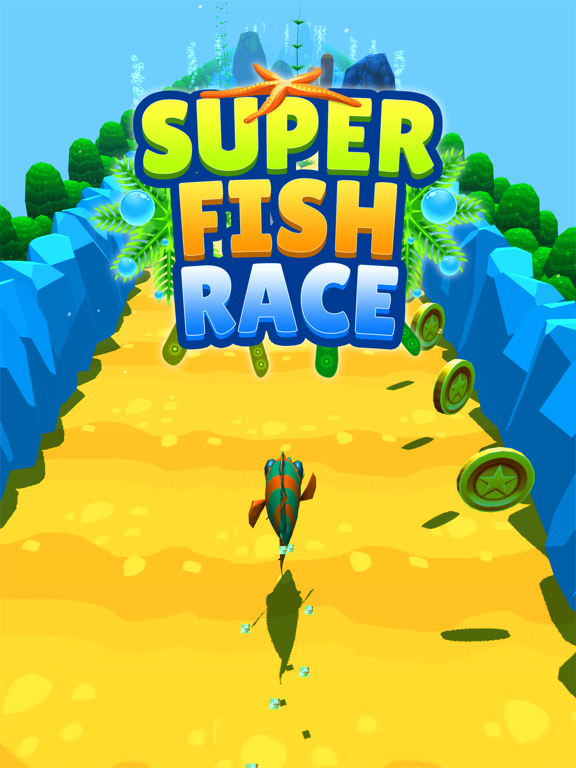 Fish Race: New Fun Shark Gamesのおすすめ画像1