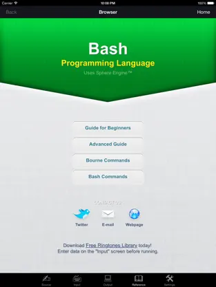 Captura de Pantalla 4 Bash Programming Language iphone