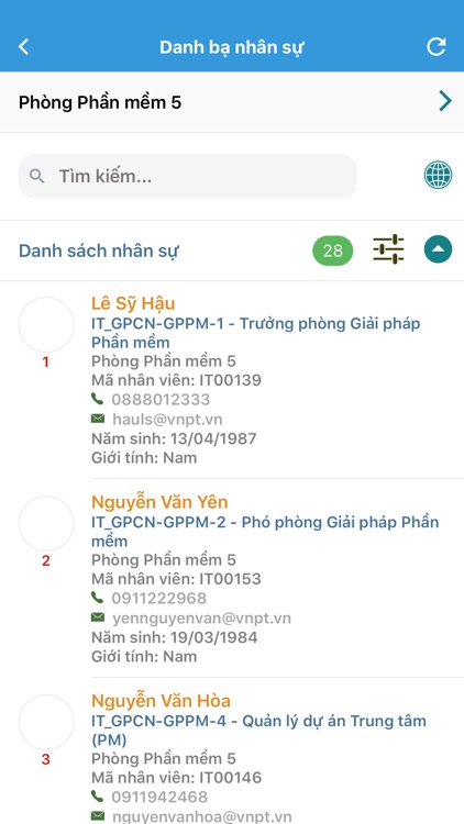 VNPT HRM screenshot-3