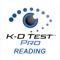 This app is intended ONLY for professional users with an existing K-D Test Pro Reading account