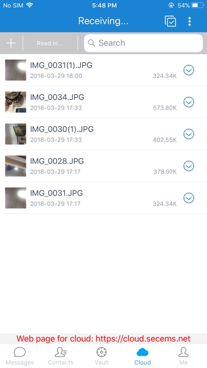 SecEMS : Secure Messaging