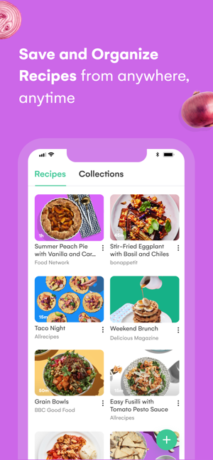 Whisk: Recipes & Grocery Lists