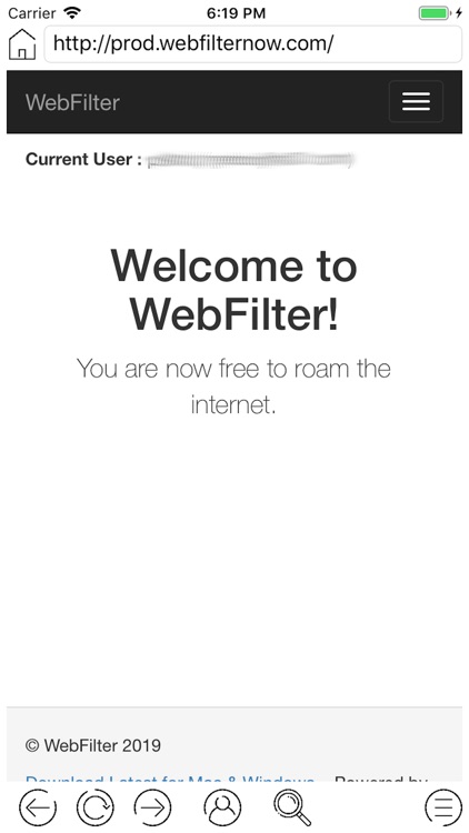 WebFilter Mobile