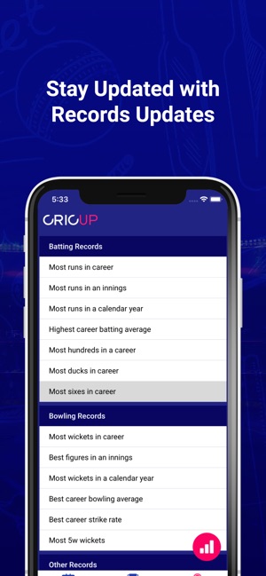 CricUP - Cricket Scores & News(圖3)-速報App