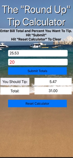 Round Up Tip Calculator(圖1)-速報App