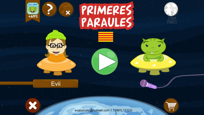 screenshot of Primeres paraules català FULL 2