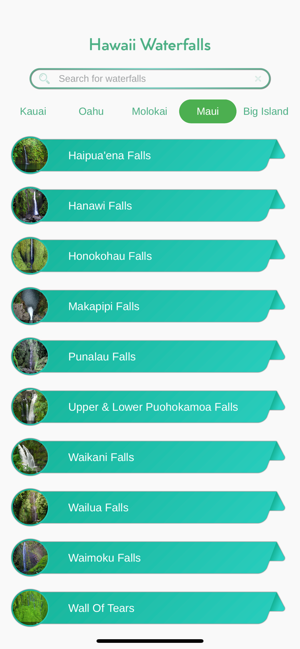 Hawaii Waterfalls Guide(圖2)-速報App