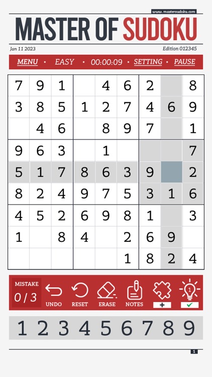 Sudoku ▦ Classic Sudoku Games