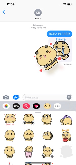 Boba Bee Stickers: Aminals(圖2)-速報App