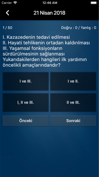 Çıkmış Ehliyet Sınav Soruları screenshot-3