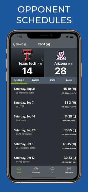 Arizona Football Schedules(圖8)-速報App