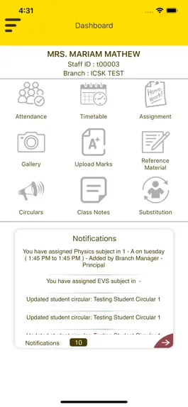 Game screenshot IIES Teacher App hack