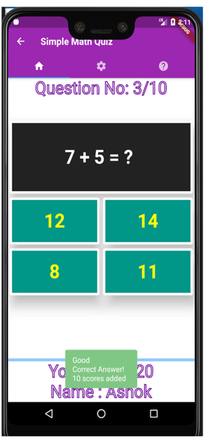 Simple Math Quiz(圖3)-速報App