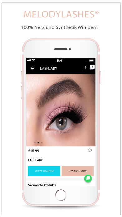 Melody Lashes screenshot 2