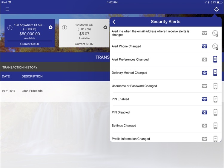 Bank of Akron Personal foriPad screenshot-5