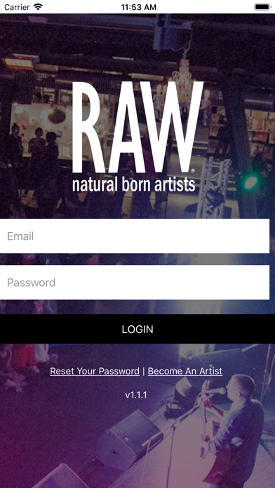 How to cancel & delete RAW Artists from iphone & ipad 1