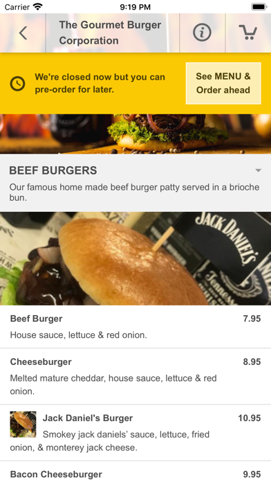 Gourmet Burger Co screenshot 3