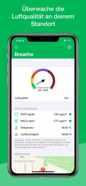 Breathe - Luftqualitätsmonitor(圖1)-速報App