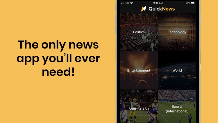 QuickNews: The Real News App screenshot-3